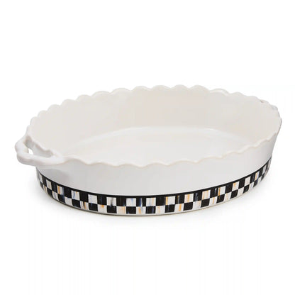 Courtly Check Everyday Small Oval Baker
