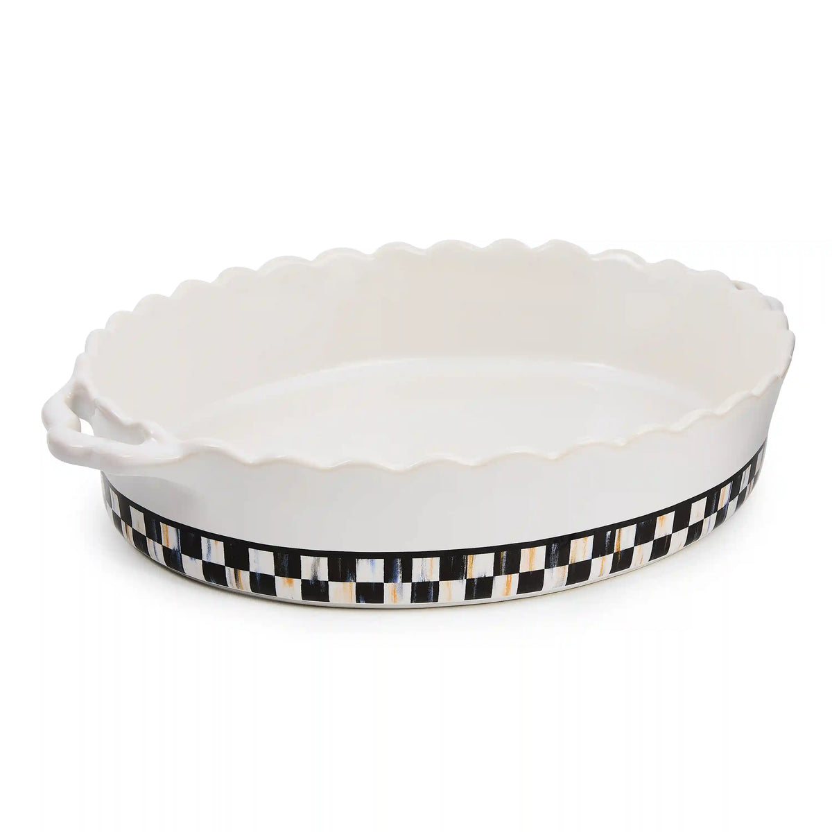 Courtly Check Everyday Large Oval Baker