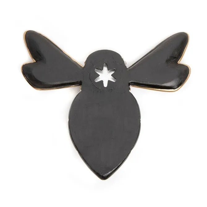 Courtly Check Bee Wall Decor