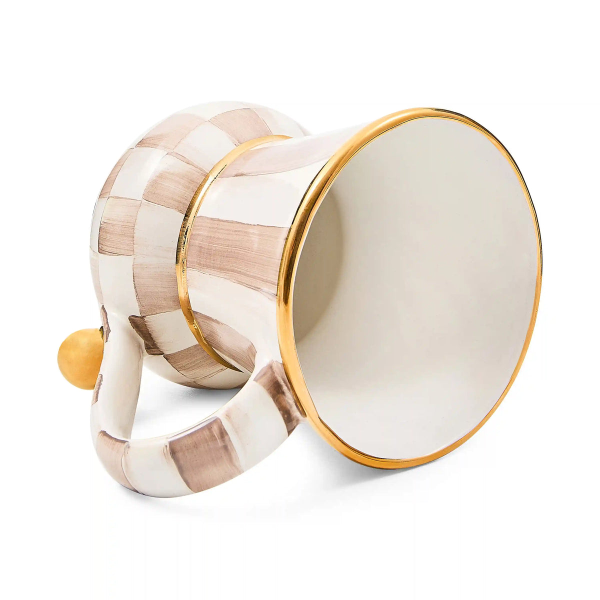 Courtly Check Ceramic Mug