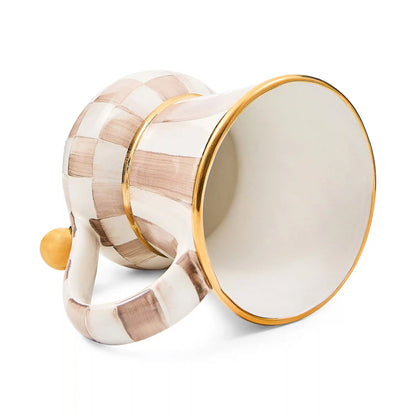 Courtly Check Ceramic Mug