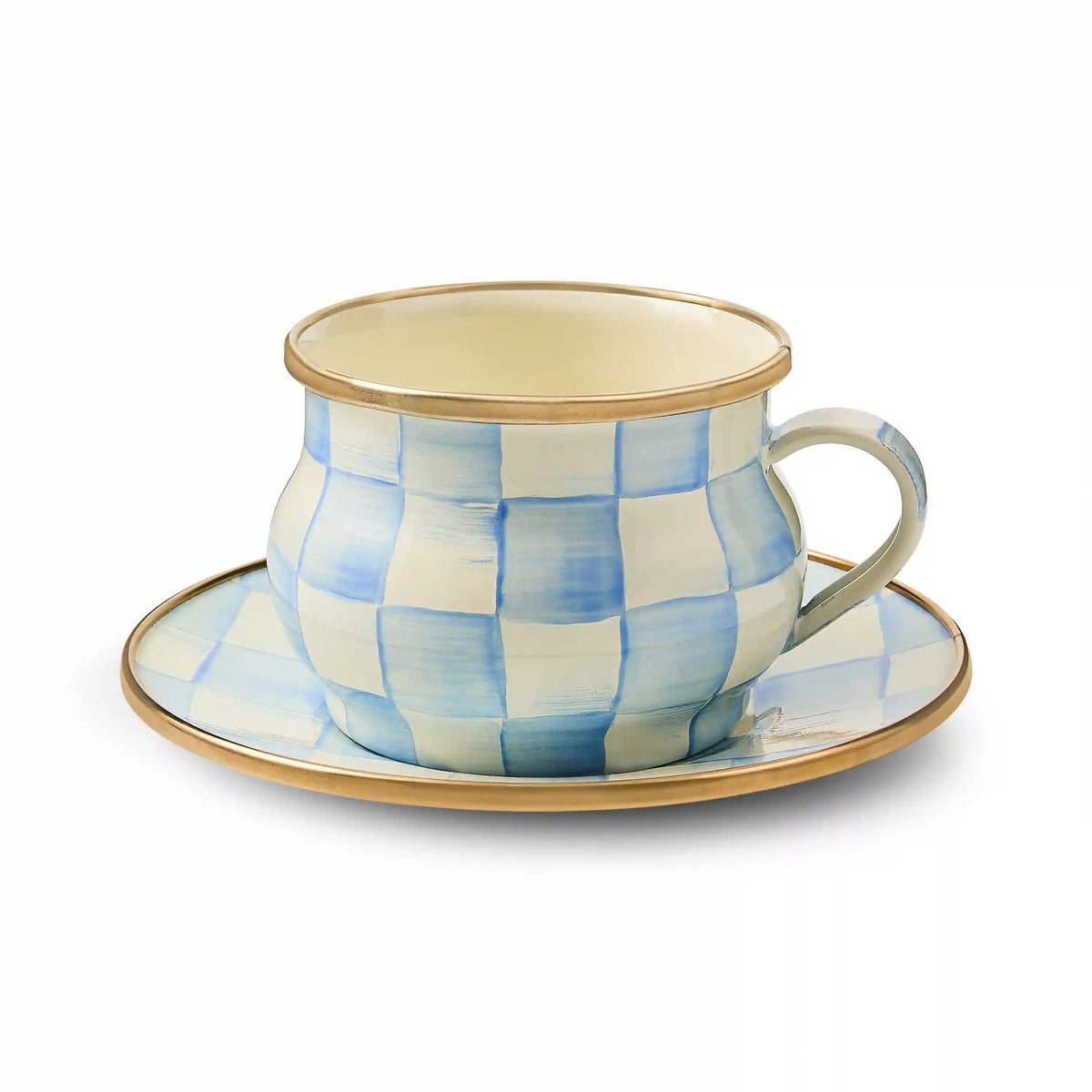 Rosy Check Saucer