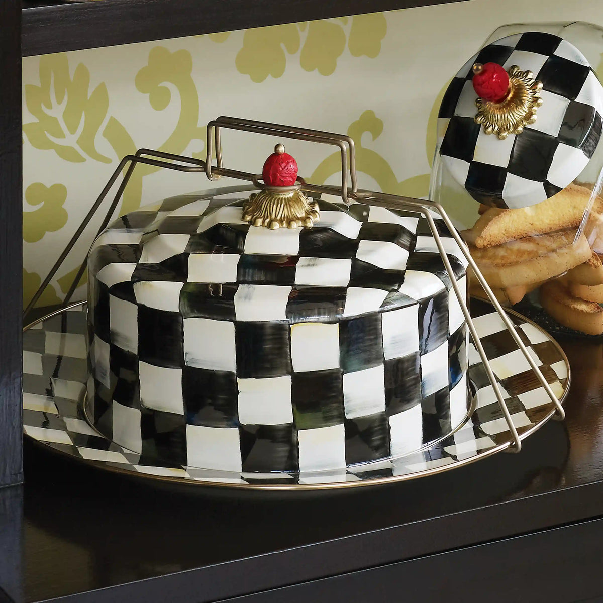 White Flower Market Cake Carrier