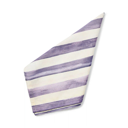 Mocha Stripe Printed Napkin