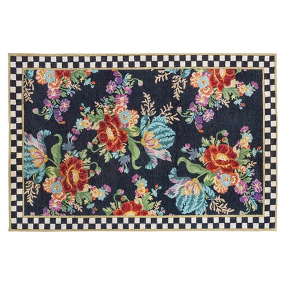 Flower Market 5' x 7'6" Washable Rug