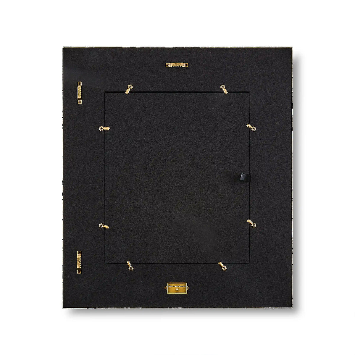 Courtly Check Enamel Wall Mirror