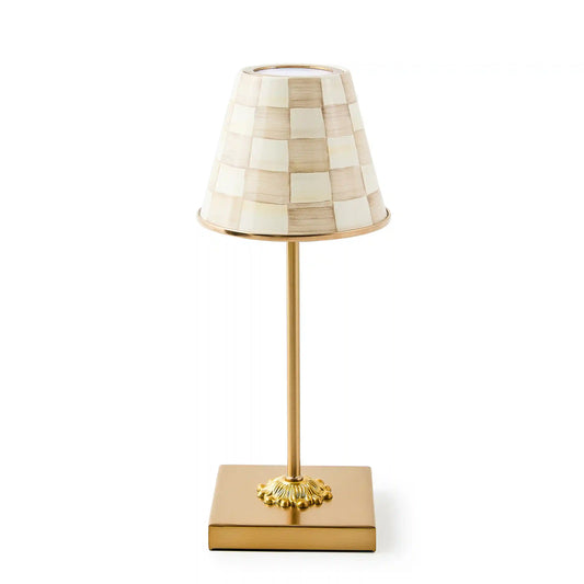 Sky Check LED Rechargeable Cafe Table Lamp