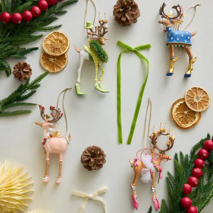 Patience Brewster Dash Away Comet Reindeer Ornament