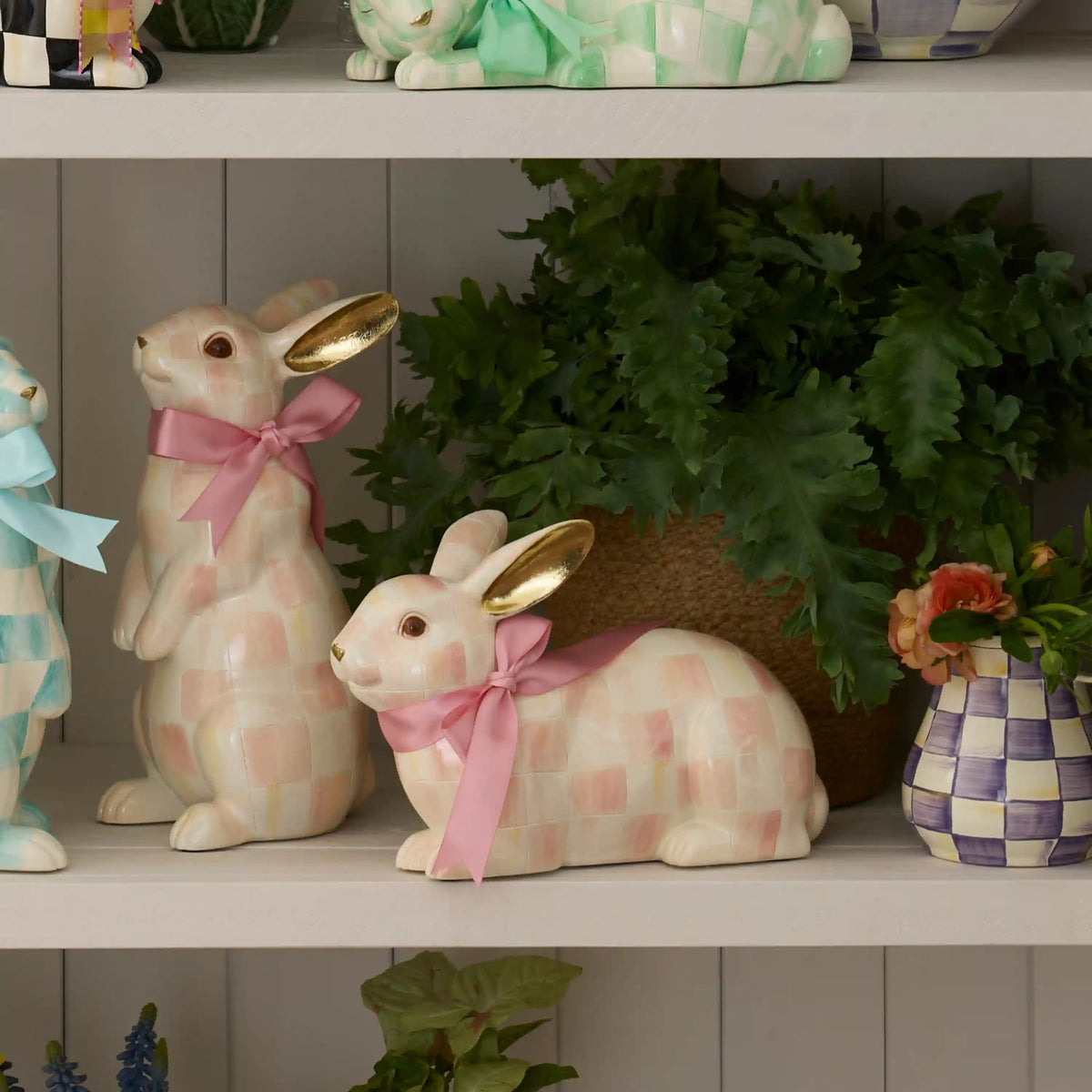 Courtly Check Standing Bunny