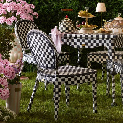 Gambit Check Outdoor Cafe Chair