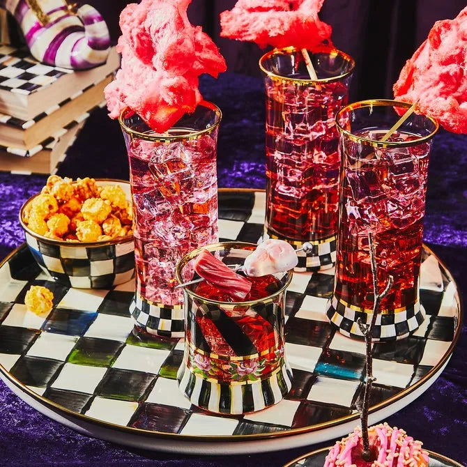 Courtly Check Shot Glass