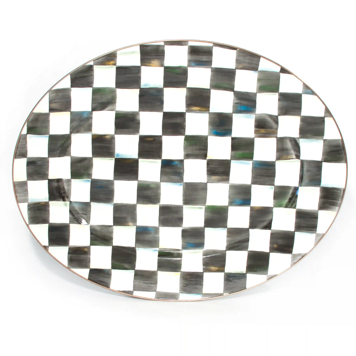 Rosy Check Large Oval Platter