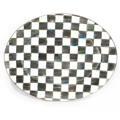 Rosy Check Large Oval Platter