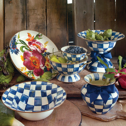 Wild Rose White Abundant Bowl