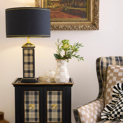Wild Rose Brown Tall Vase