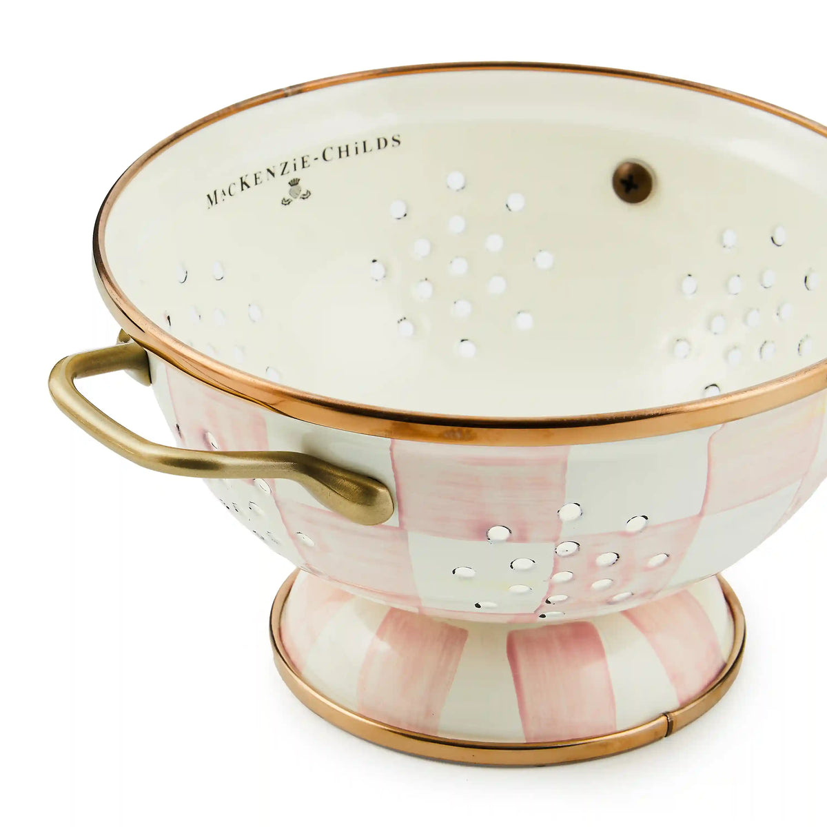 Sky Check Large Colander