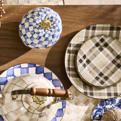 Tartan Violet Serving Platter