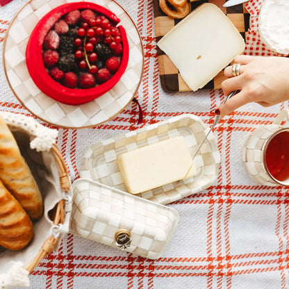 Courtly Check Butter Box