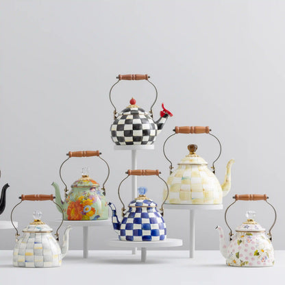 Sterling English Garden 2 Quart Tea Kettle