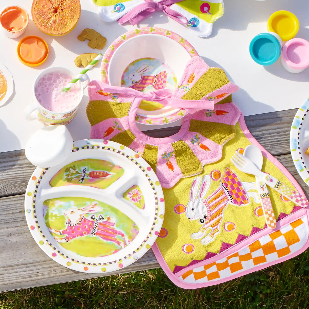 On the Farm Toddler's Dinnerware Set