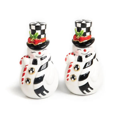 Nostalgia Snowman Salt & Pepper Set