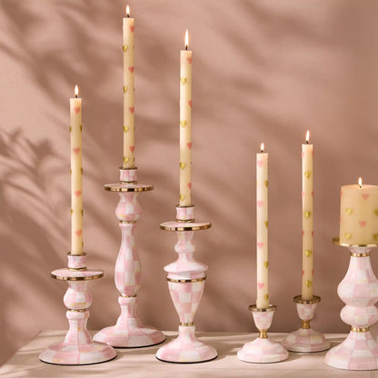 Mocha Check Short Candlestick