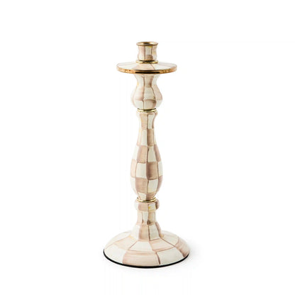 Mocha Check Short Candlestick