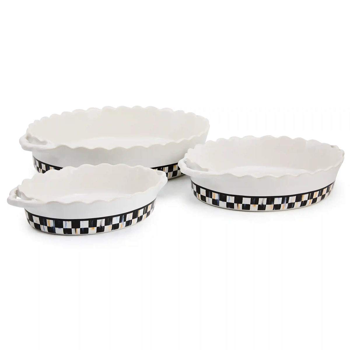 Courtly Check Everyday Large Oval Baker