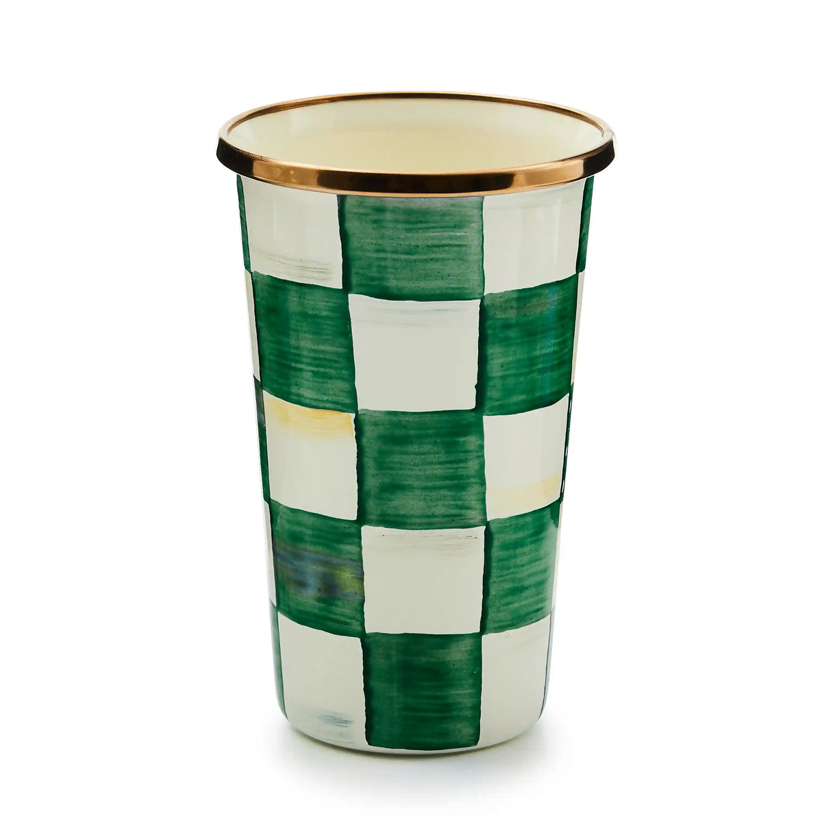 Mocha Check 20 Ounce Tumbler