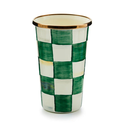 Mocha Check 20 Ounce Tumbler
