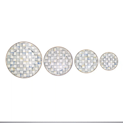 Sterling Check Serving Platter