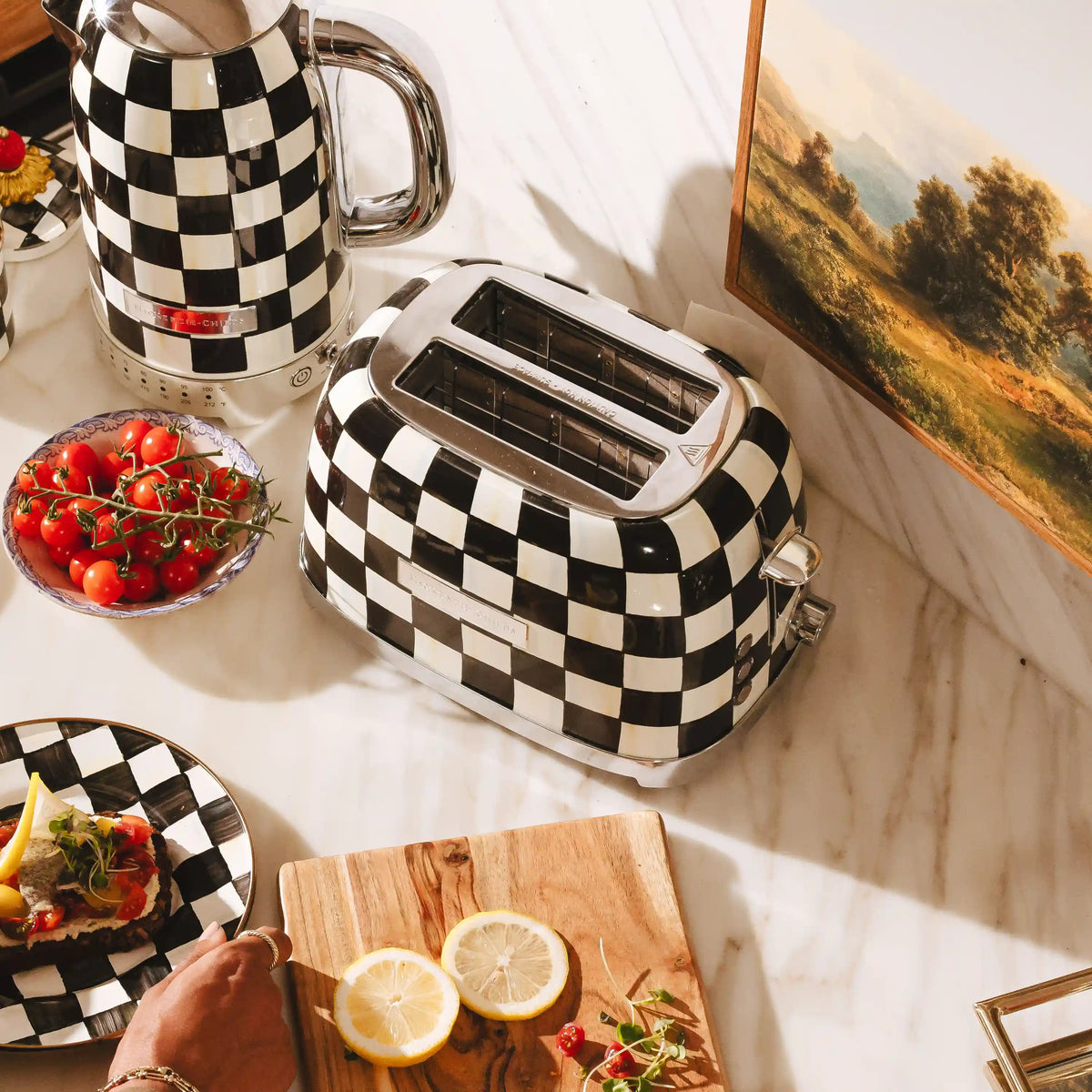 Royal Check 2-Slice Toaster