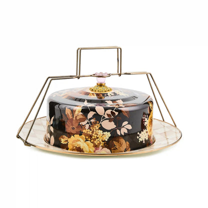 White Flower Market Cake Carrier