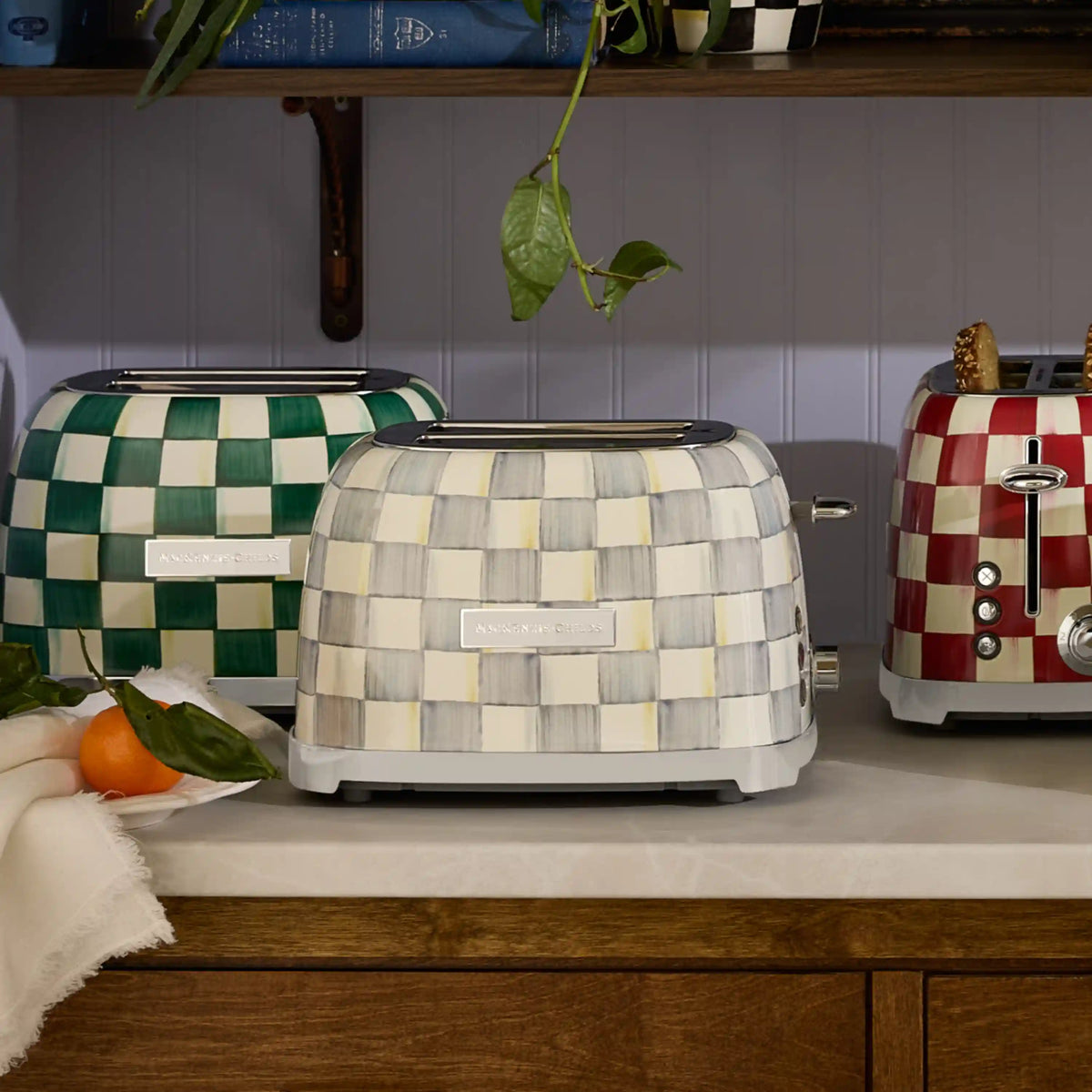 Cherry Check 2-Slice Toaster