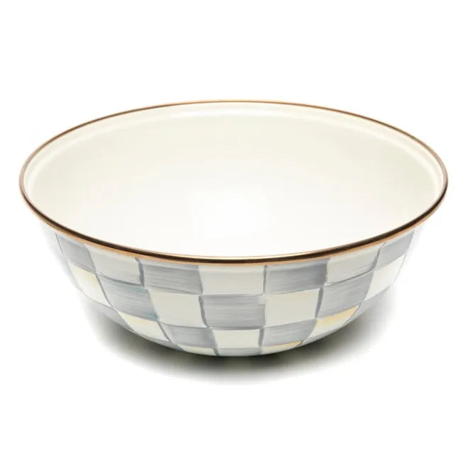 Sterling Check Medium Everyday Bowl