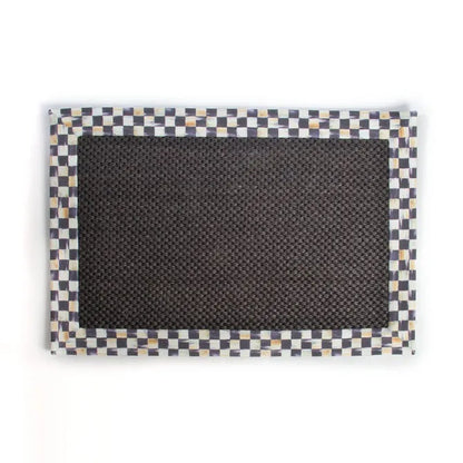 Courtly Check Black Sisal 2' x 3' Rug