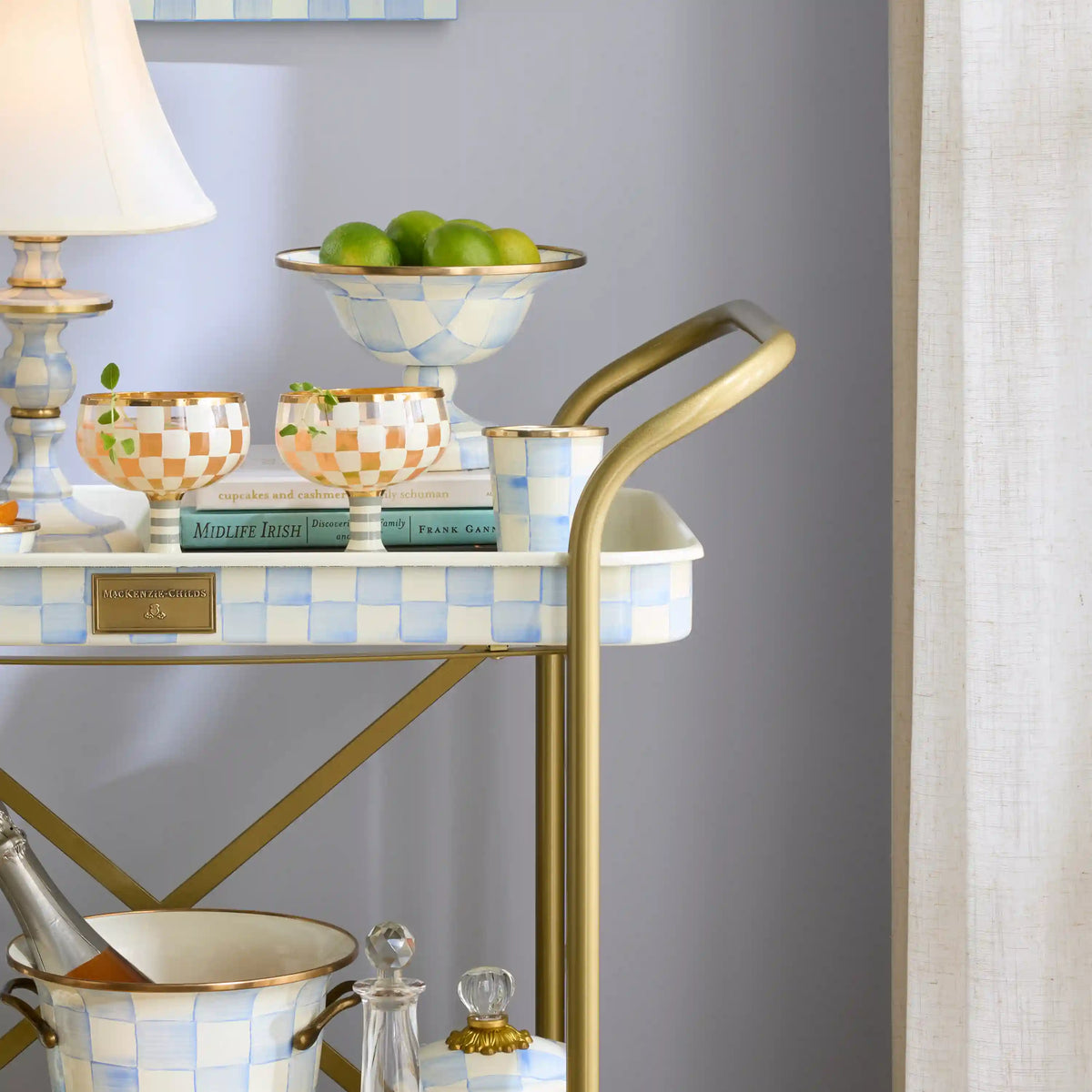 Sky Check 10 Ounce Tumbler