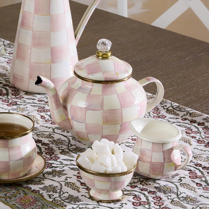 Sky Check 4 Cup Teapot