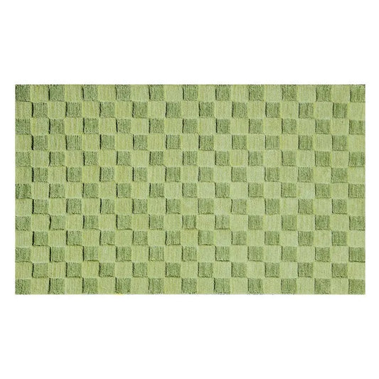 Moss Checkerboard 3' x 5' Rug