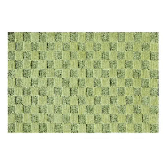 Moss Checkerboard 2'3" x 3'9" Rug