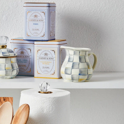 Sterling Check Creamer