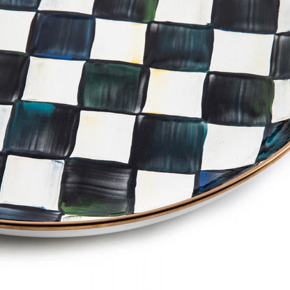 Emerald Check Abundant Bowl