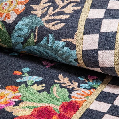 Flower Market 2'6" x 10' Washable Runner