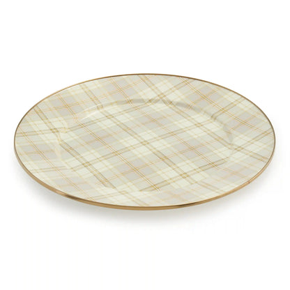 Tartan Mocha Serving Platter