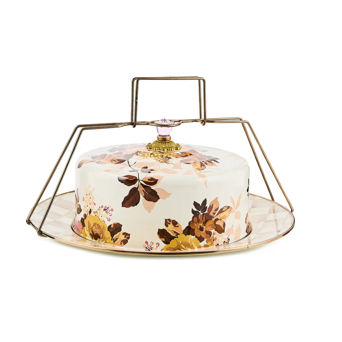 Courtly Check Cake Carrier