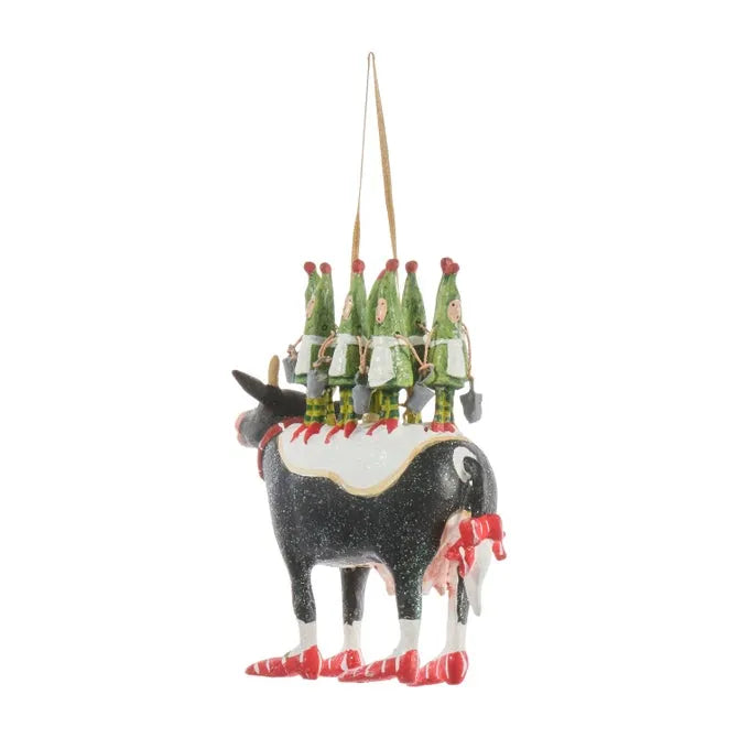 Patience Brewster 12 Days 8 Maids a-Milking Ornament