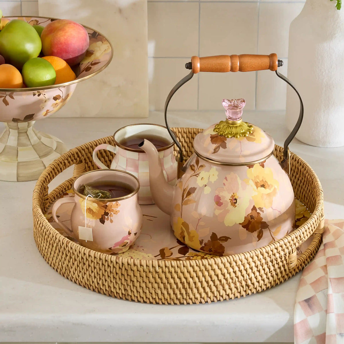 Sterling English Garden 2 Quart Tea Kettle
