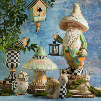 Rosy Stripe Urn