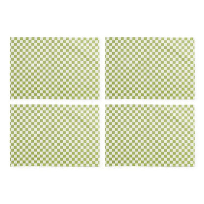 Green Check Placemat, Set of 4