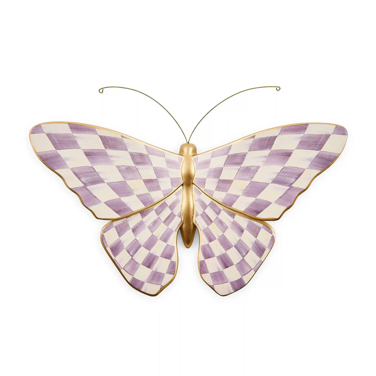 Violet Butterfly Wall Decor Duo